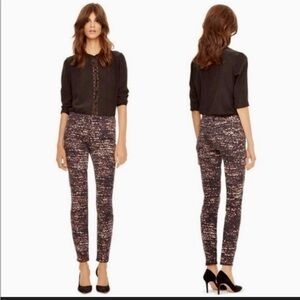 Tory Burch Blurred Lights Circle Patterned Pants Size 29